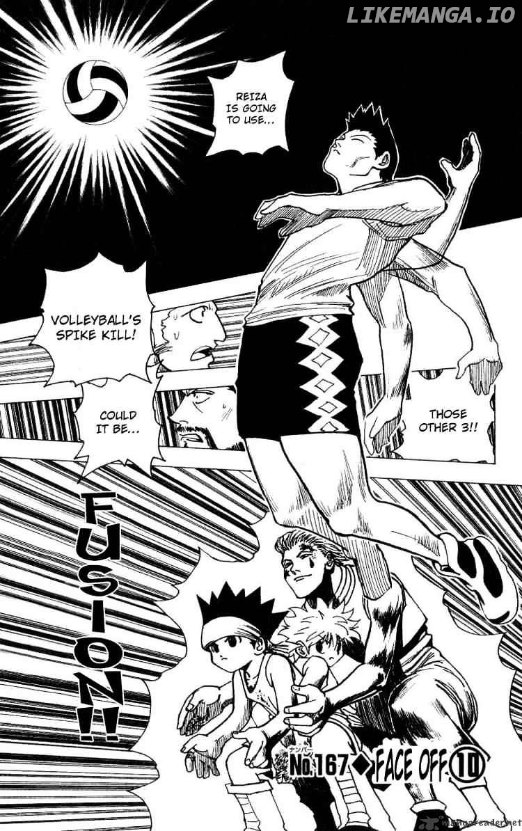 Hunter x Hunter, Chapter 167 image 01